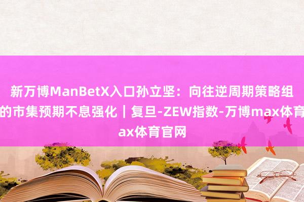 新万博ManBetX入口孙立坚:向往逆周期策略组合拳的市集预期不息强化|复旦-ZEW指数-万博max体育官网
